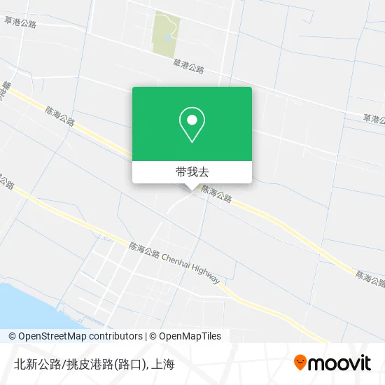 北新公路/挑皮港路(路口)地图