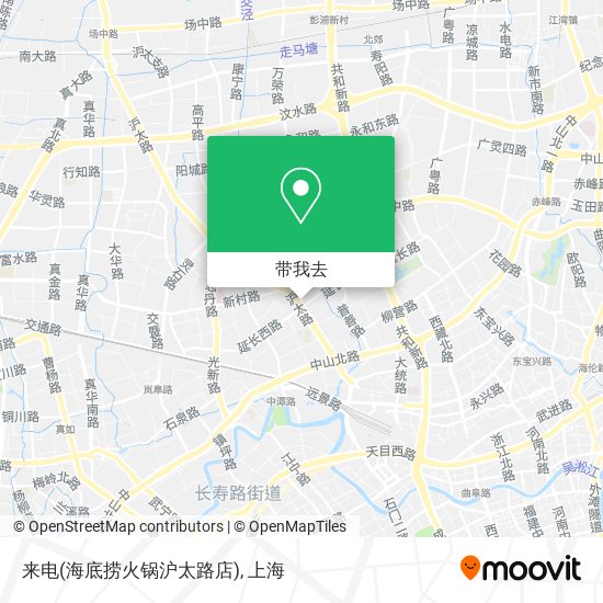 来电(海底捞火锅沪太路店)地图