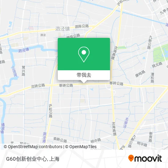 G60创新创业中心地图