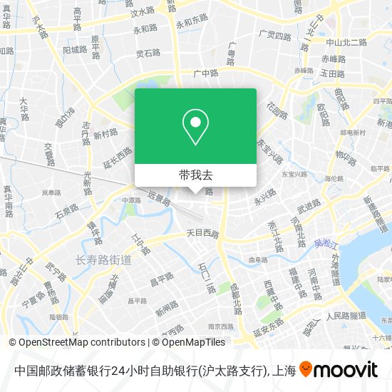 中国邮政储蓄银行24小时自助银行(沪太路支行)地图