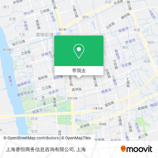 上海赛恒商务信息咨询有限公司地图