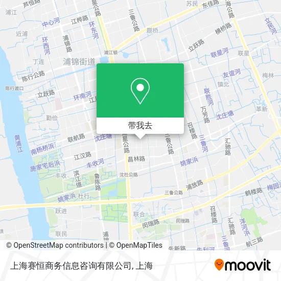 上海赛恒商务信息咨询有限公司地图