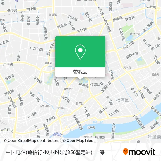 中国电信(通信行业职业技能356鉴定站)地图