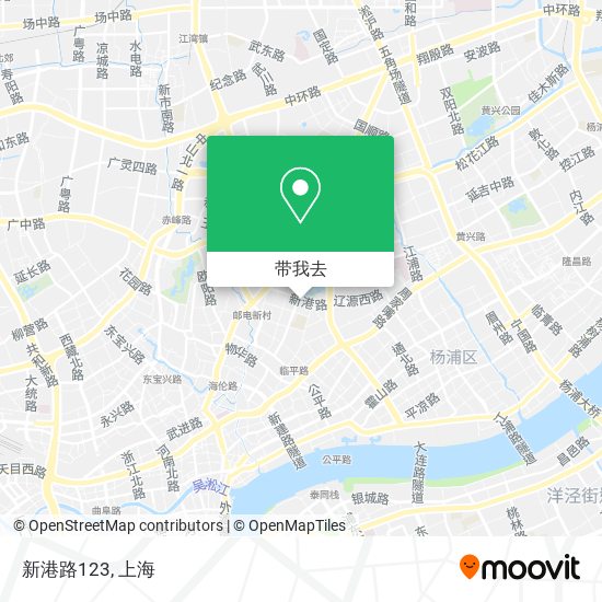 新港路123地图