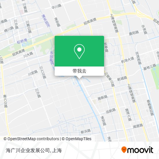海广川企业发展公司地图