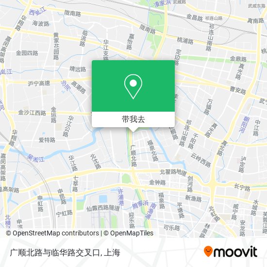 广顺北路与临华路交叉口地图