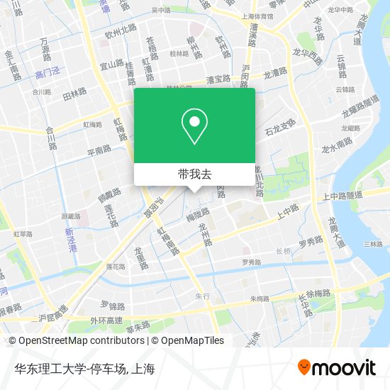 华东理工大学-停车场地图