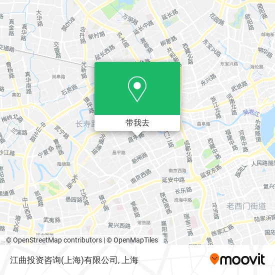 江曲投资咨询(上海)有限公司地图