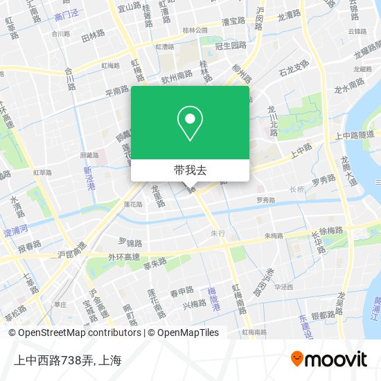 上中西路738弄地图