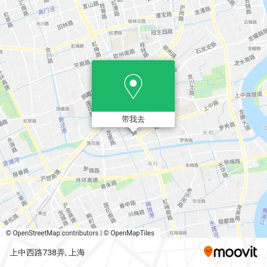 上中西路738弄地图