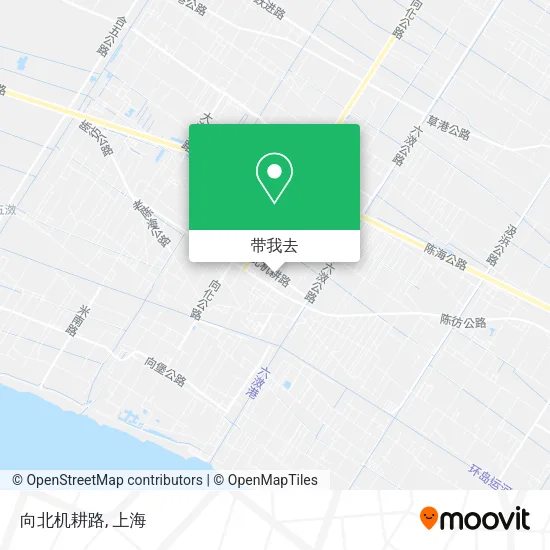 向北机耕路地图