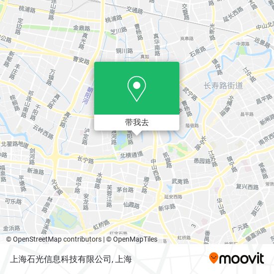 上海石光信息科技有限公司地图