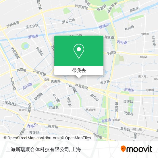 上海斯瑞聚合体科技有限公司地图