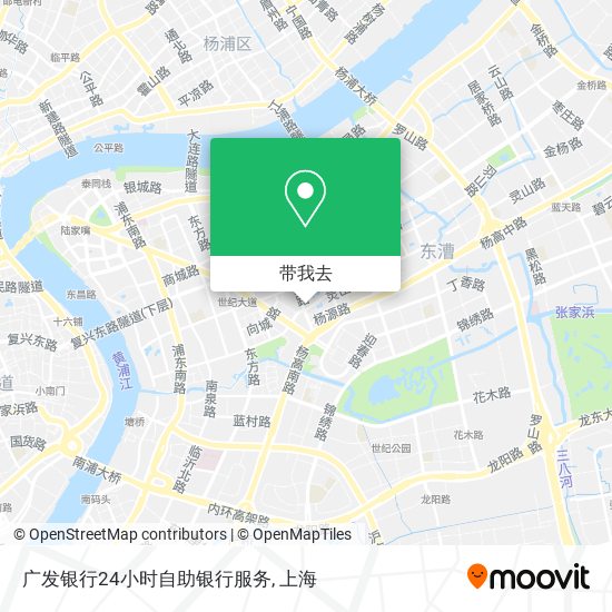 广发银行24小时自助银行服务地图