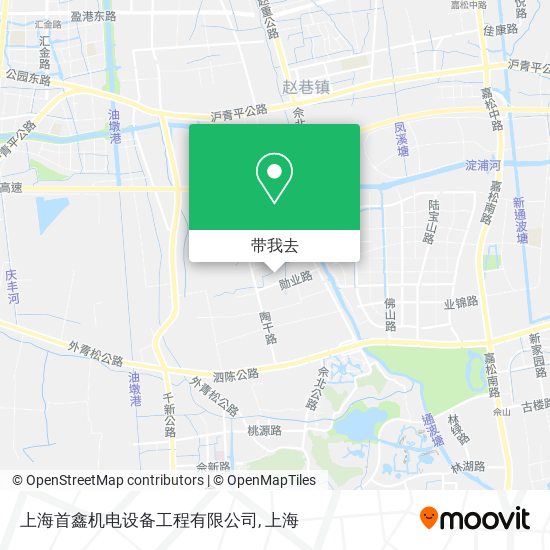 上海首鑫机电设备工程有限公司地图