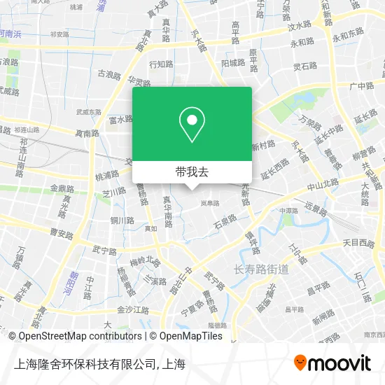 上海隆舍环保科技有限公司地图