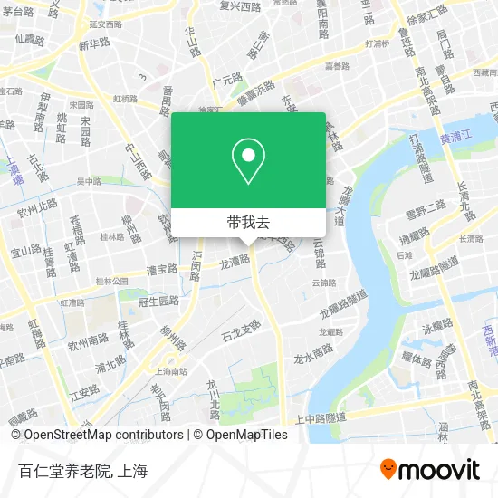 百仁堂养老院地图