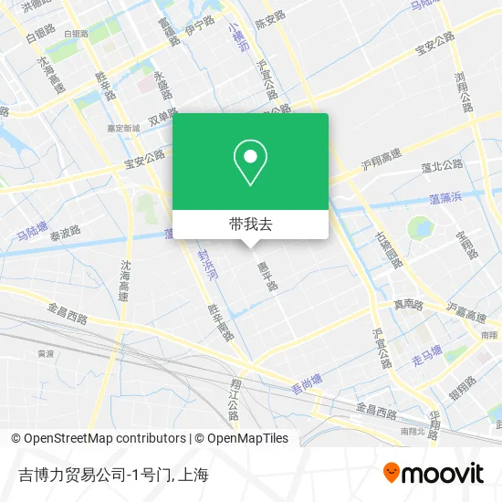 吉博力贸易公司-1号门地图