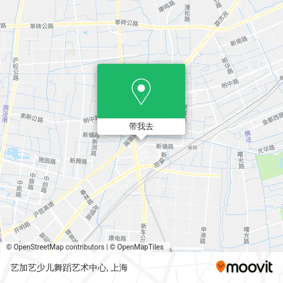 艺加艺少儿舞蹈艺术中心地图