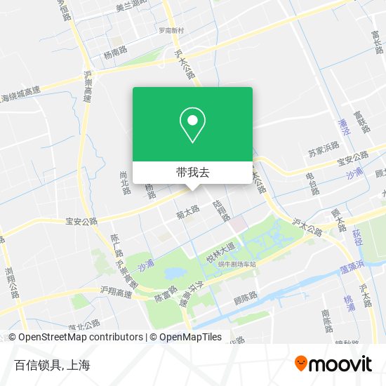 百信锁具地图