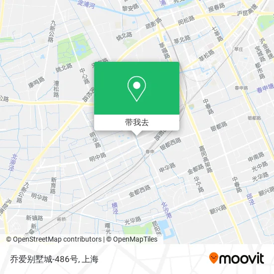 乔爱别墅城-486号地图