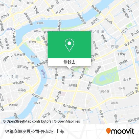 银都商城发展公司-停车场地图