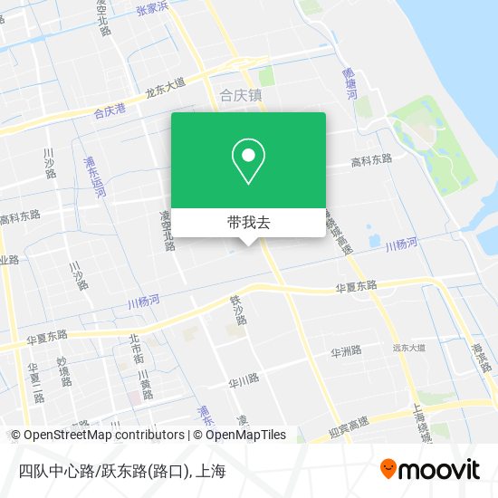 四队中心路/跃东路(路口)地图