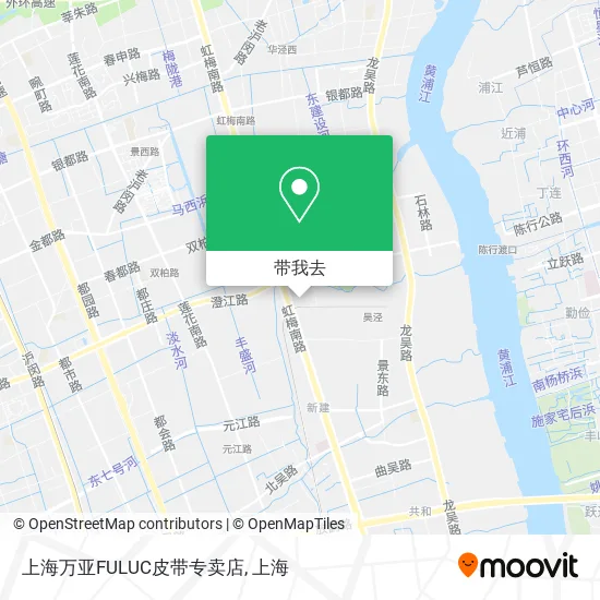 上海万亚FULUC皮带专卖店地图