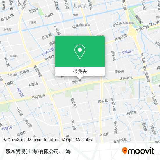 双威贸易(上海)有限公司地图