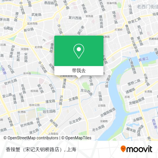 香辣蟹（宋记天钥桥路店）地图