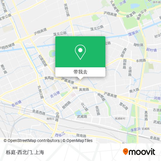 栎庭-西北门地图