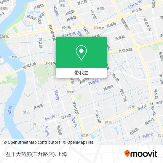 益丰大药房(三舒路店)地图