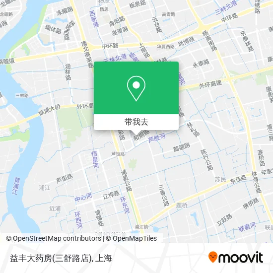 益丰大药房(三舒路店)地图
