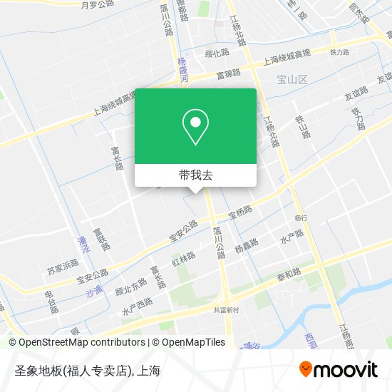 圣象地板(福人专卖店)地图