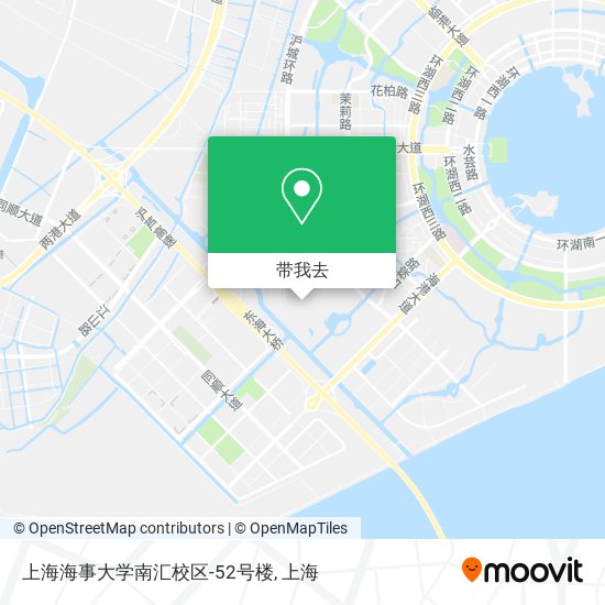 上海海事大学南汇校区-52号楼地图