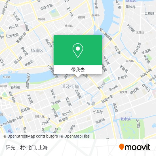 阳光二村-北门地图