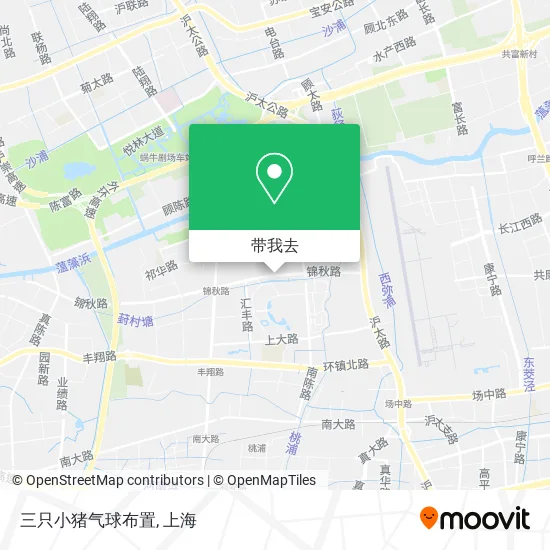 三只小猪气球布置地图