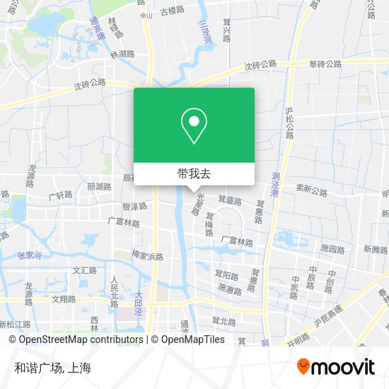 和谐广场地图