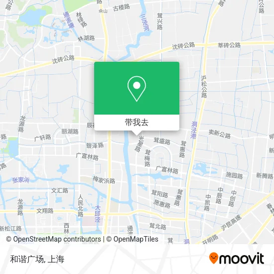 和谐广场地图