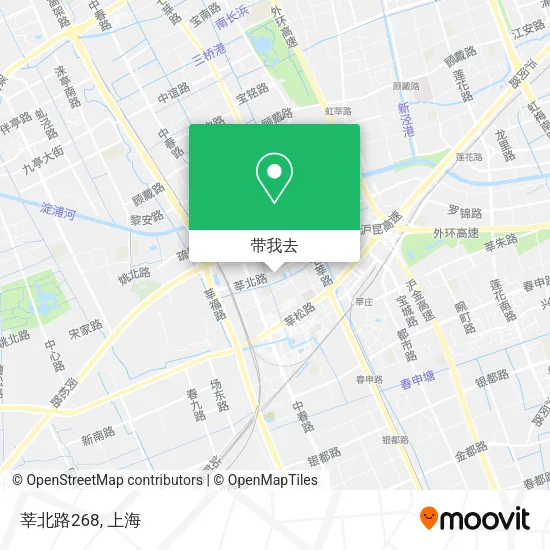 莘北路268地图