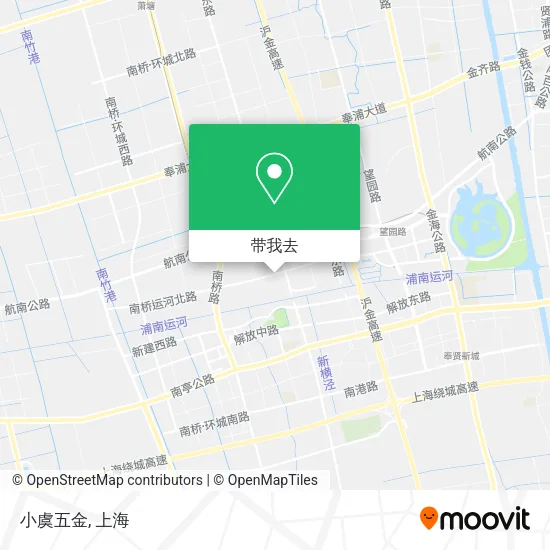 小虞五金地图