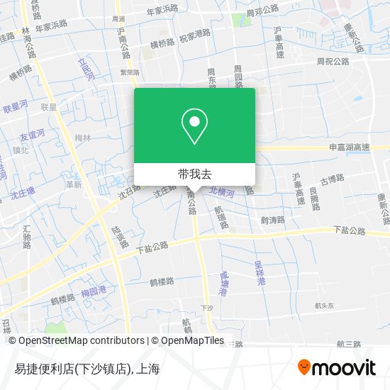 易捷便利店(下沙镇店)地图