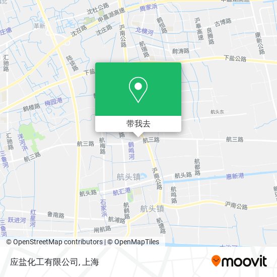 应盐化工有限公司地图