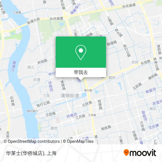 华莱士(华侨城店)地图