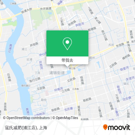 寇氏减肥(浦江店)地图