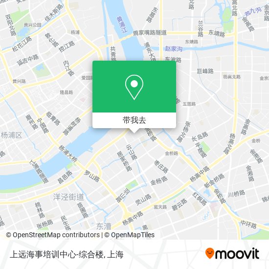 上远海事培训中心-综合楼地图