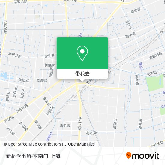 新桥派出所-东南门地图