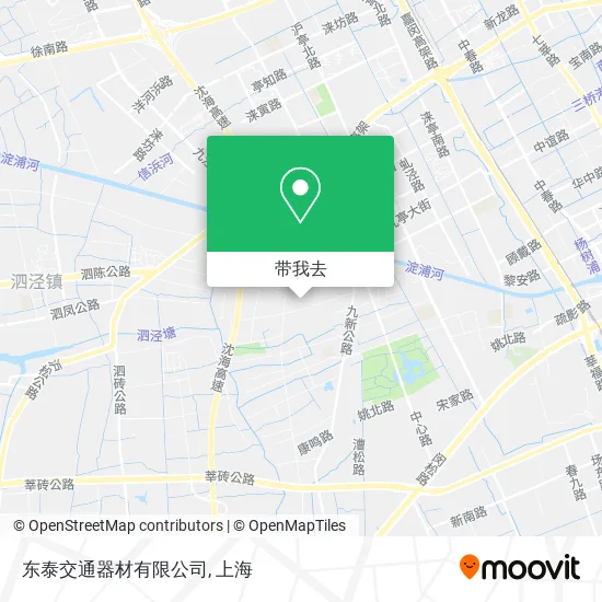 东泰交通器材有限公司地图