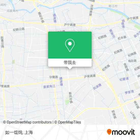 如一馄饨地图
