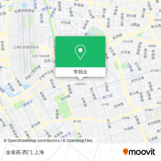 金俊苑-西门地图